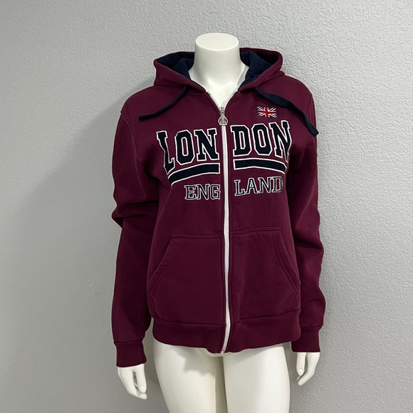 G Crown Tops - London England Hoodie